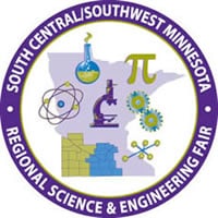 Regional Science and Engineering Fair program for south central and southwest Minnesota badge