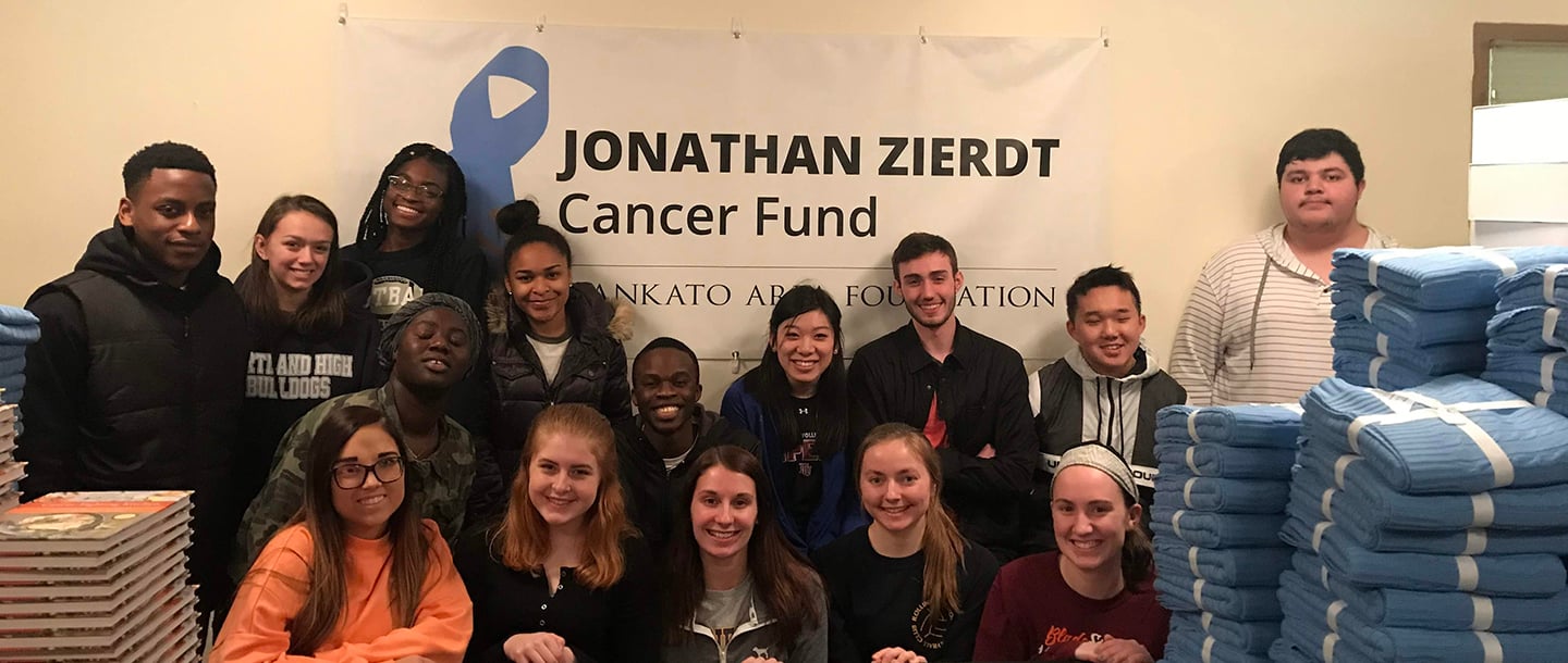 RISEbio students in a cancer fundraiser