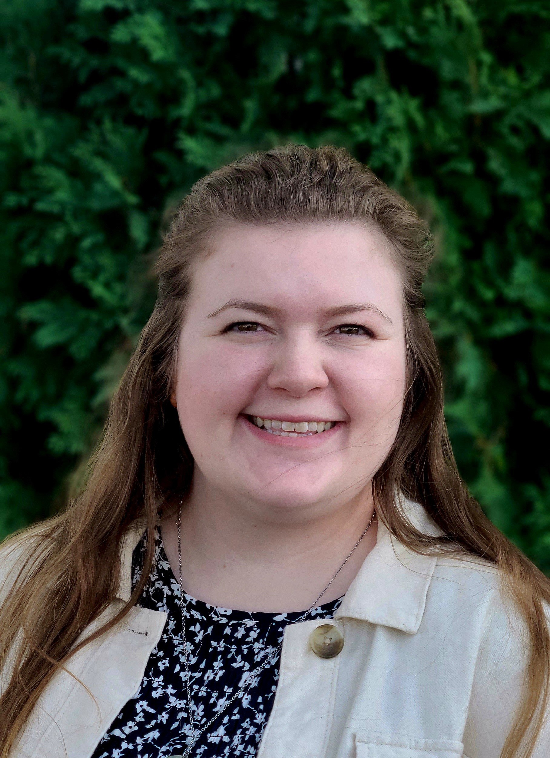 a person smiling for a picture