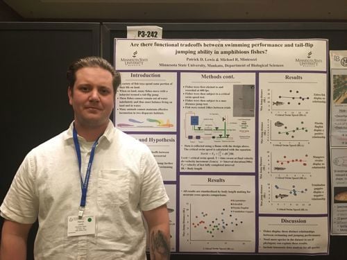 Dr. Rachel Cohen and Dr. Michael Minicozzi research labs being presented at the Annual Meeting of the of the Society for Integrative and Comparative Biology (SICB) by Patrick Lewis