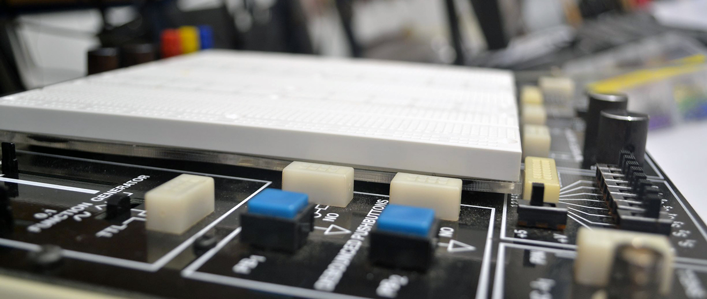 Close up of electrical equipment