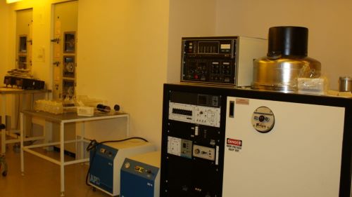 Microelectronics Dry Processing lab with furnace equipment