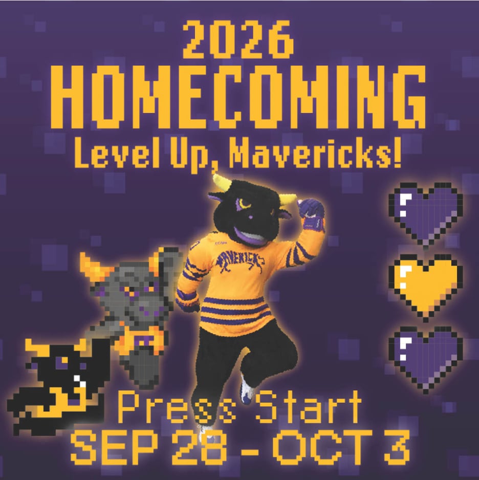 Homecoming 2026 theme - level up mavericks, video games